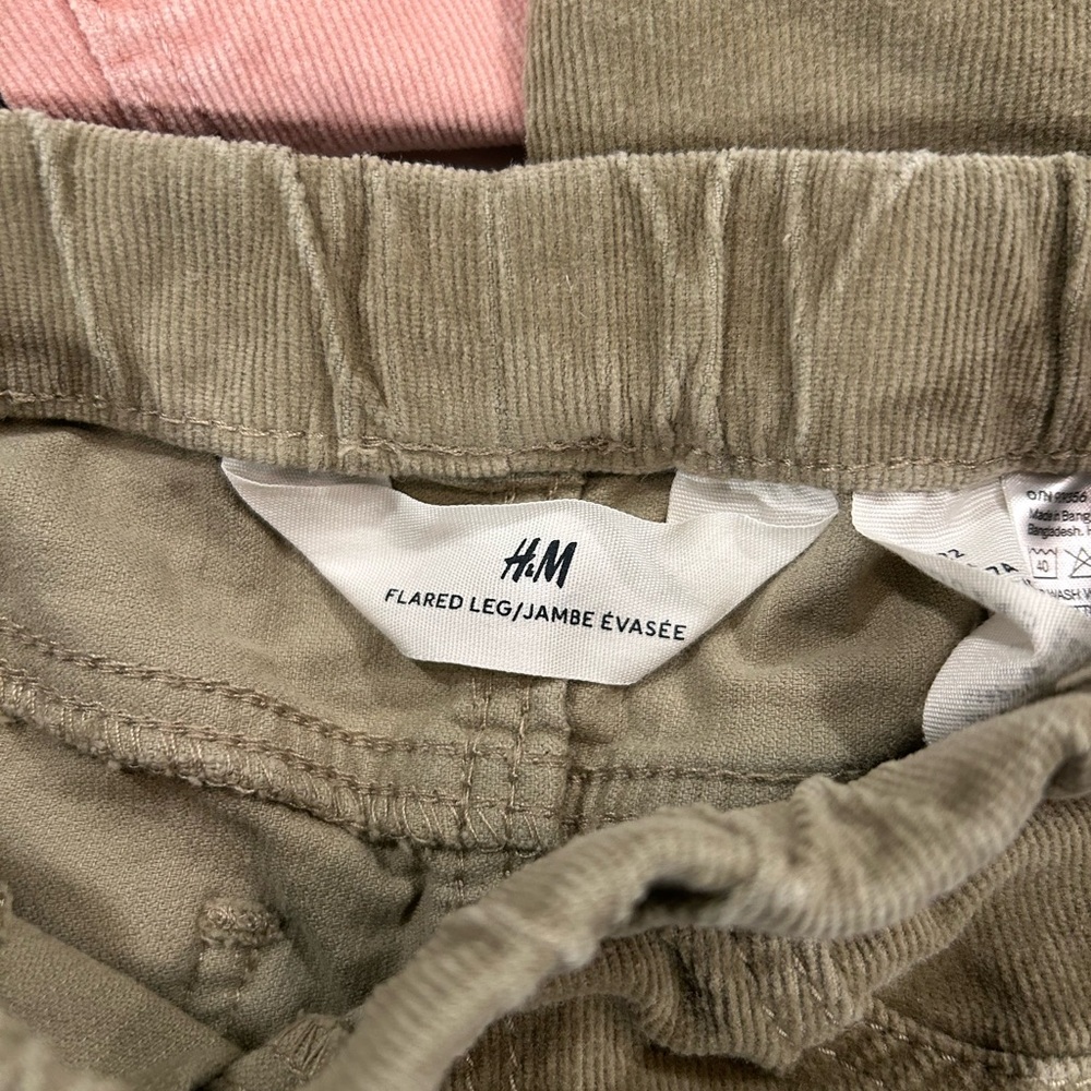 Pair of H&M corduroy pants - size 6x - Picture 4 of 4